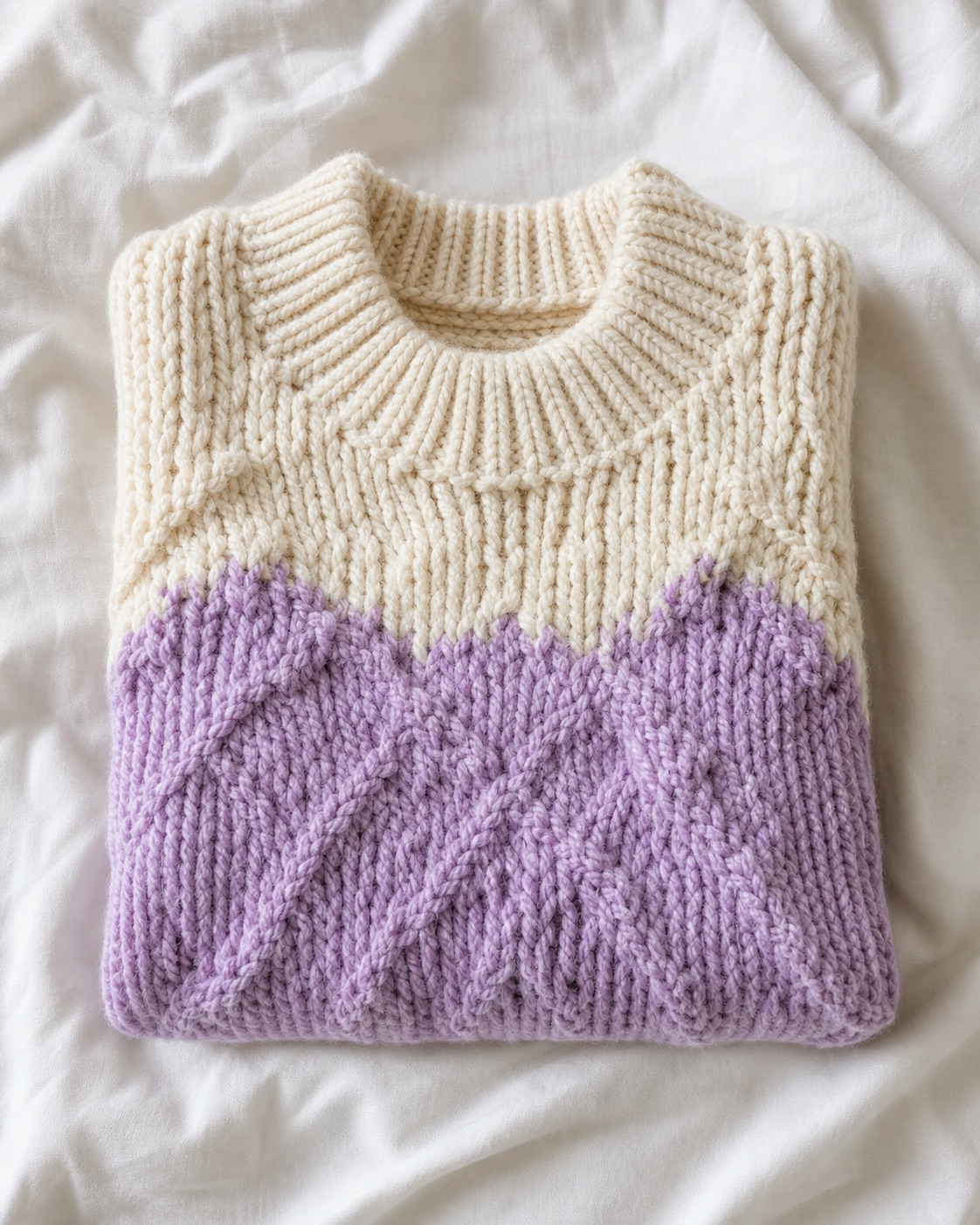 Pull maille epaisse